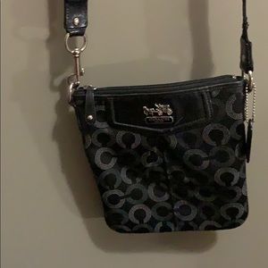 Coach cross body purse